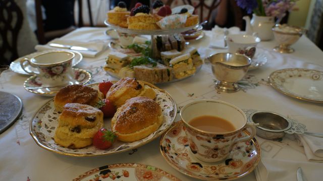 Downton Abbey Afternoon Tea At Byfleet Manor